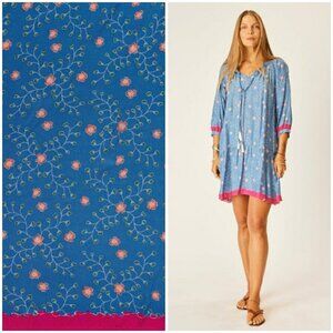 💕NATALIE MARTIN💕 Stevie Dress ~ Pinwheel Denim Small S NWT